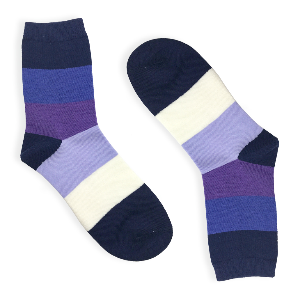 stripe dress socks