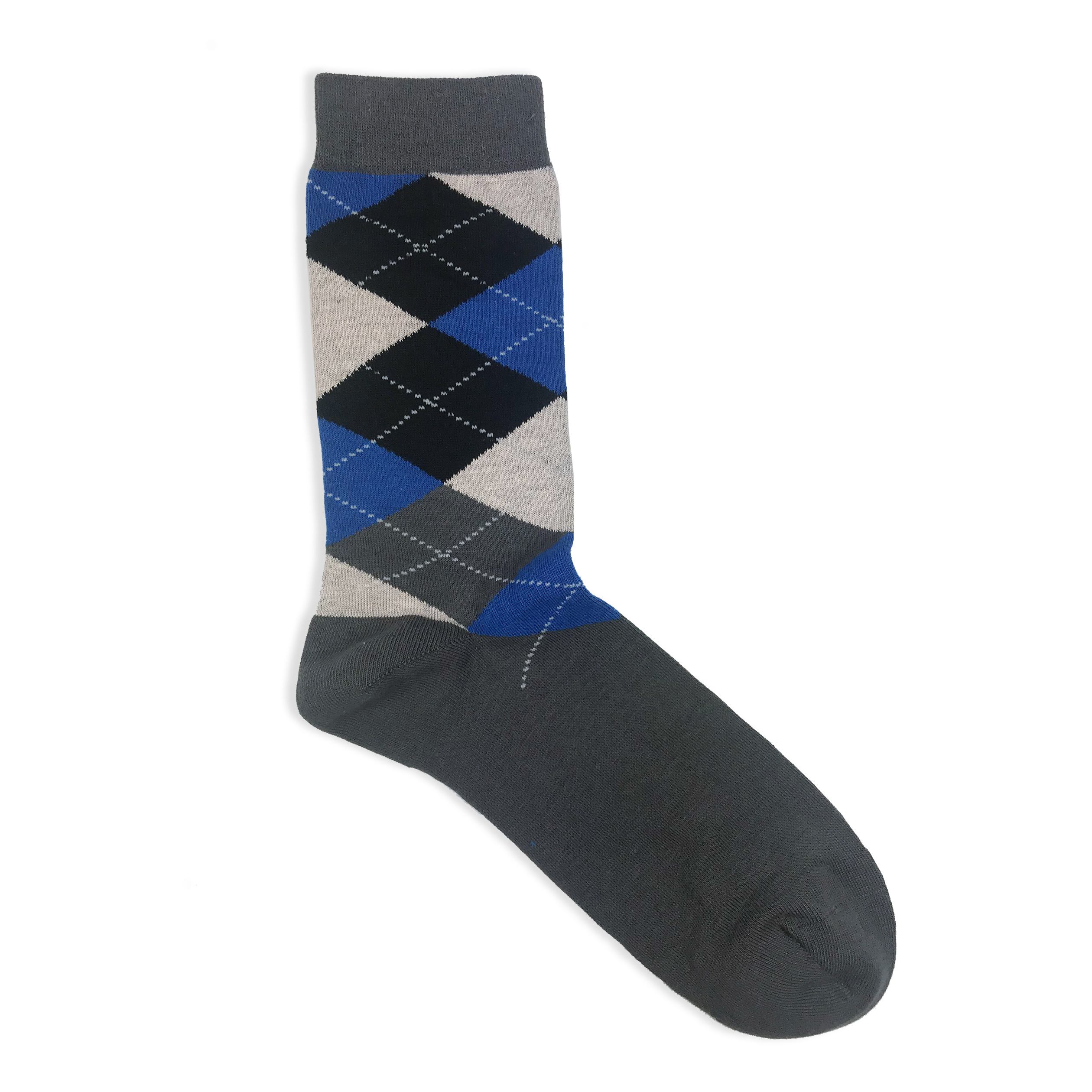 Blue Argyle | Yuppie Socks - Men's Dress Socks for young professionals